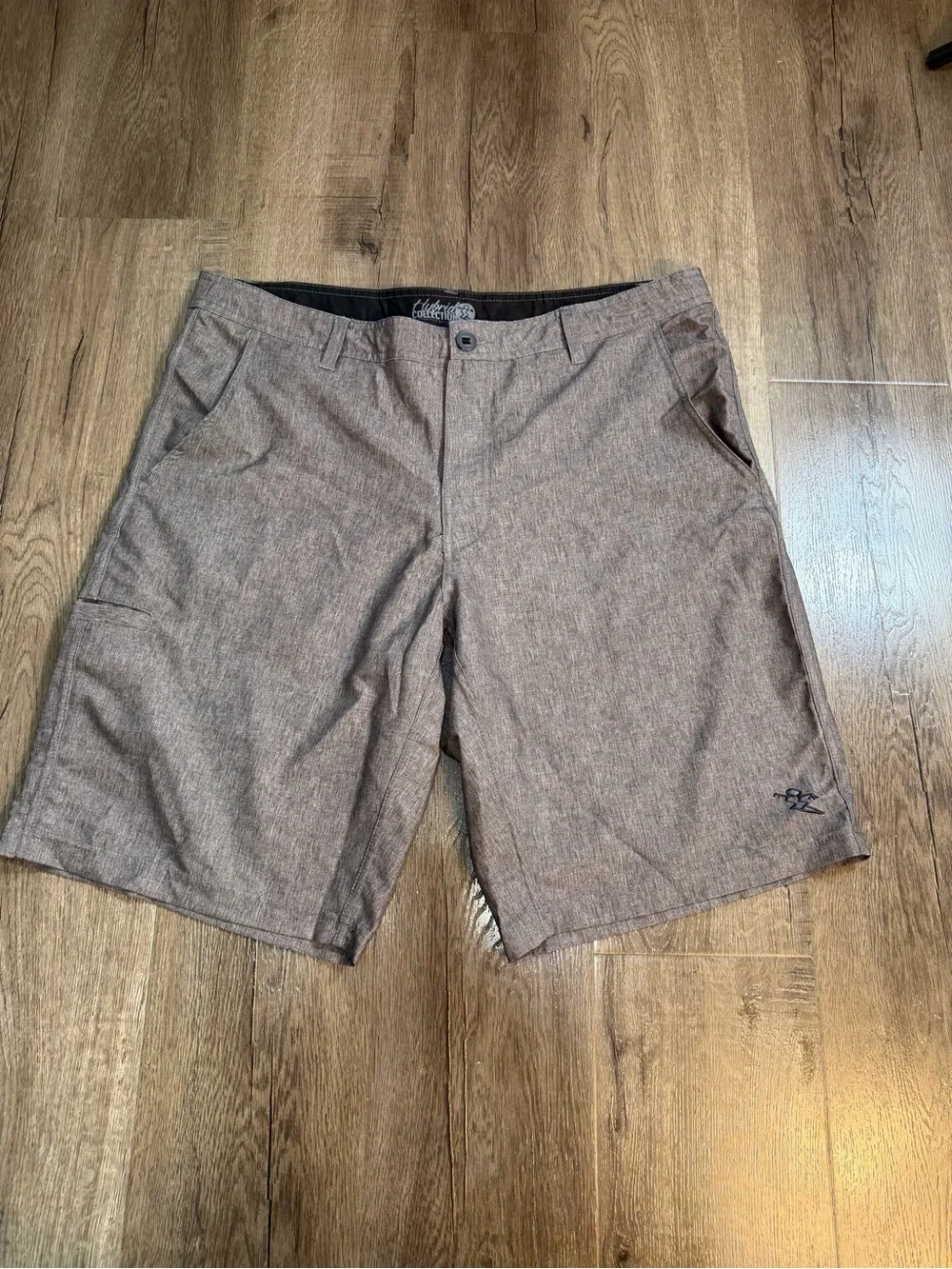 Men's Brown Casual Hybrid Shorts